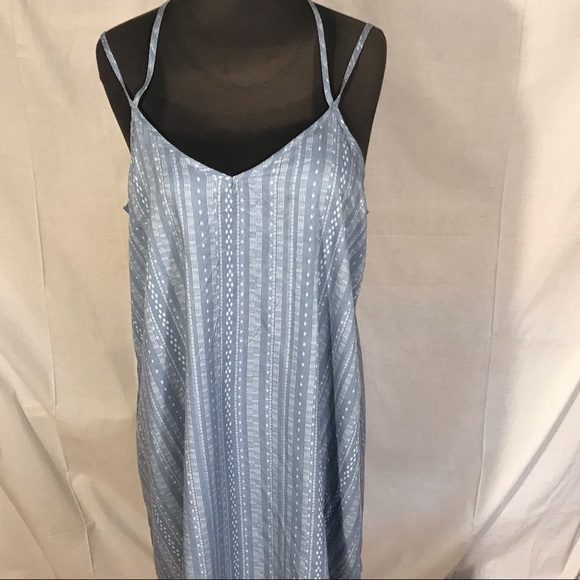 RVCA Dresses & Skirts - Rvca denim blue swing dress. Medium